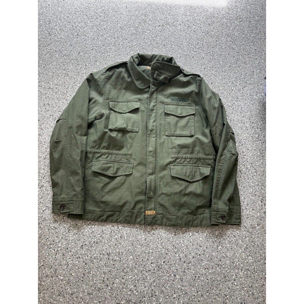 True Religion Superior Goods Hooded Jacket Men’s 2xl Military Style Green